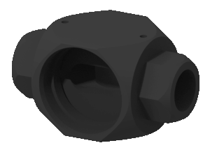 iCS² T-Piece Housing ½‘‘ NPT